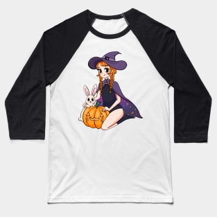 Witch halloween Baseball T-Shirt